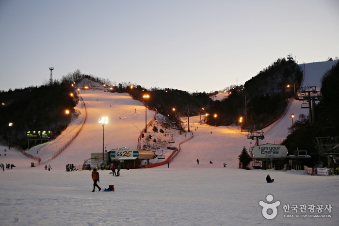 伊利希安江村滑雪場(엘리시안 강촌 스키장)