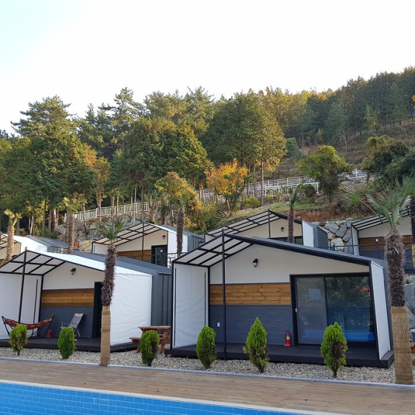 통영 편백숲길관광농원 캠핑장