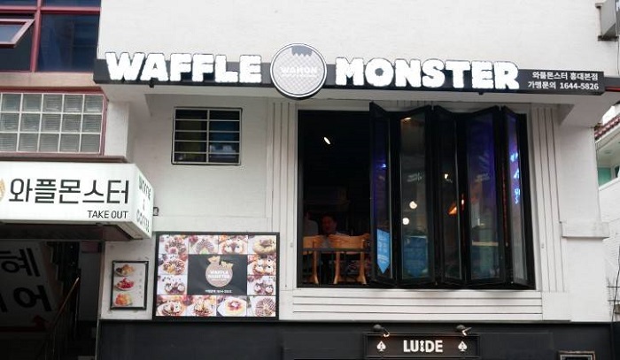 WAFFLE MONSTER( 와플몬스터 홍대 )